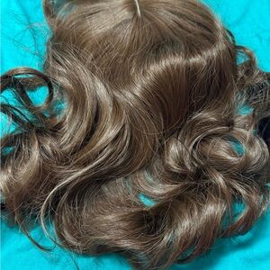 Luxurious Brown Hair Wig